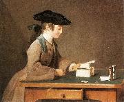 The House of Cards Jean Simeon Chardin